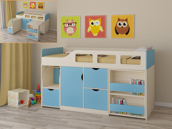 Купить кровать-чердак астра 8 - 24 500 руб.