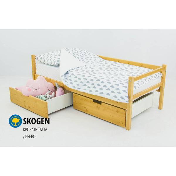 Купить кровать-тахта svogen дерево-белый - 8 990 руб.