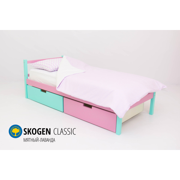 Купить кровать svogen classic мятный-лаванда - 7 890 руб.