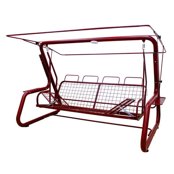 Купить качели садовые эдем прямая крыша - 51 580 ₽