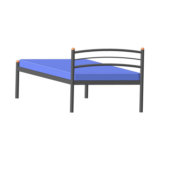 Купить кровать металлическая эко+ - 11 454 руб.