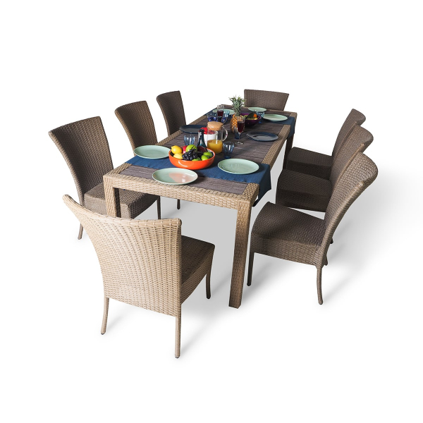 Купить комплект обеденный капри со стульями - 50 500 ₽