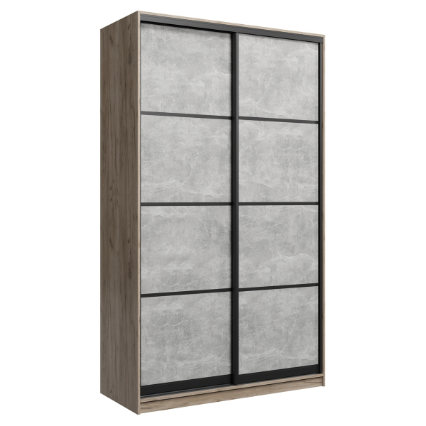 Купить шкаф-купе двухдверный лофт 120 - 28 490 руб.