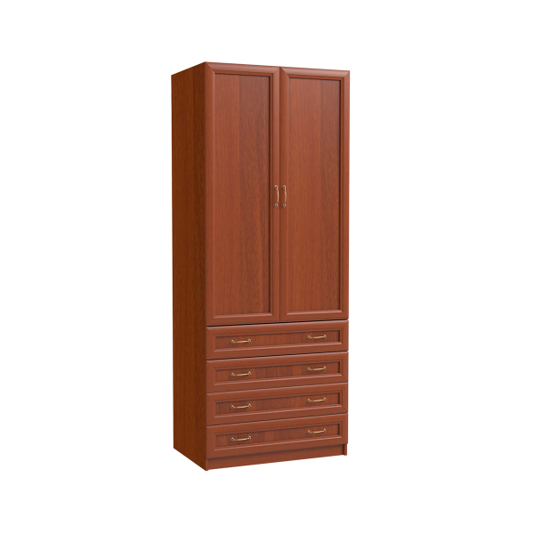 Купить шкаф двухдверный платяной с ящиками эльза эл-10 - 20 430 руб.