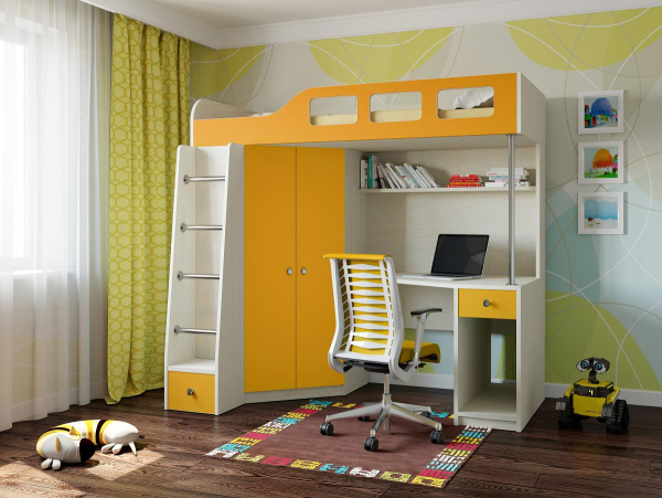 Купить кровать-чердак астра 7 - 24 500 руб.