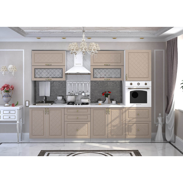 Купить шкаф навесной угловой со стеклом модена швус 600-720 - 4 285 ₽