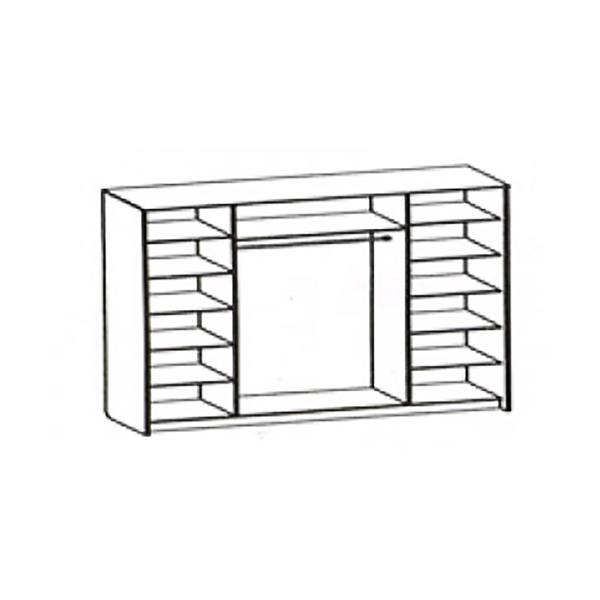 Купить шкаф-купе трехдверный версаль - 42 860 руб.