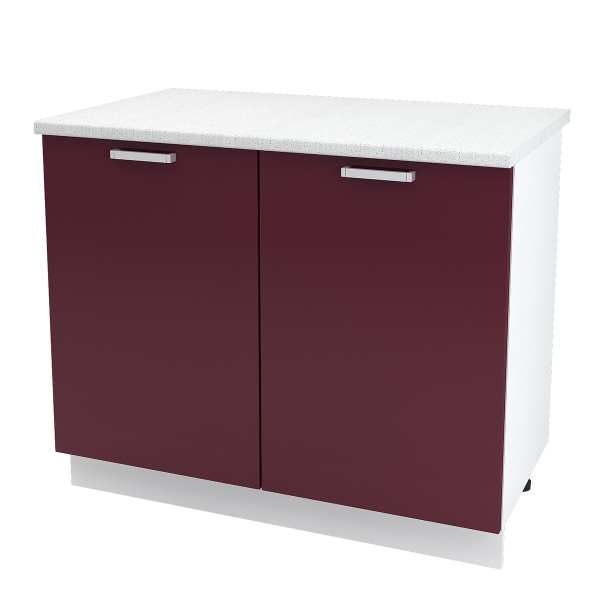 Купить шкаф напольный юлия шн 1000 б/ст - 7 102 ₽