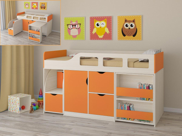 Купить кровать-чердак астра 8 - 24 500 руб.