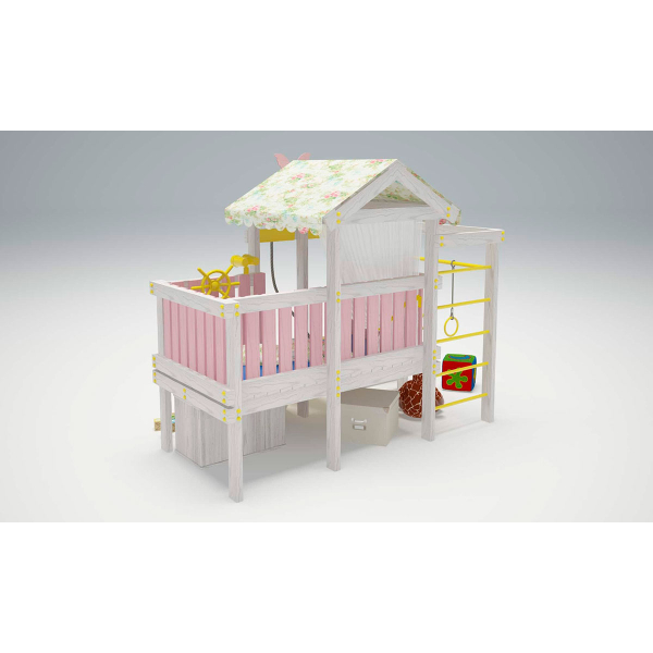 Купить игровой комплекс-кровать савушка baby 6 - 57 500 руб.