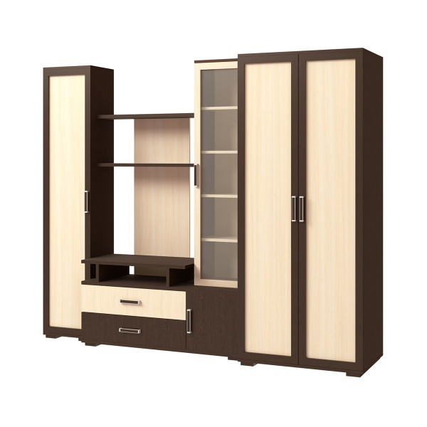 Купить шкаф двухдверный платяной омега шк-101 - 9 360 ₽