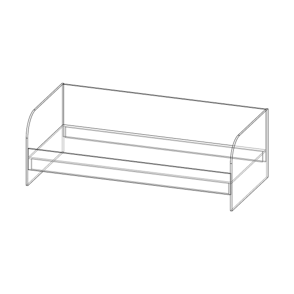 Купить кровать 900 соло сл-83 - 7 900 руб.