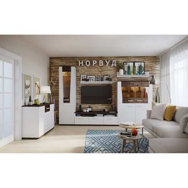 Купить зеркало навесное норвуд 7 - 3 111 руб.