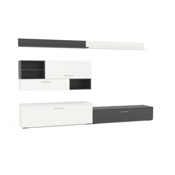 Купить гостиная монблан композиция 1 4001.м1 - 23 900 ₽