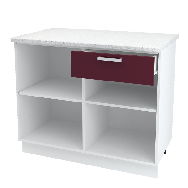 Купить шкаф напольный с одним ящиком ксения шн1я 1000 б/ст - 7 162 ₽