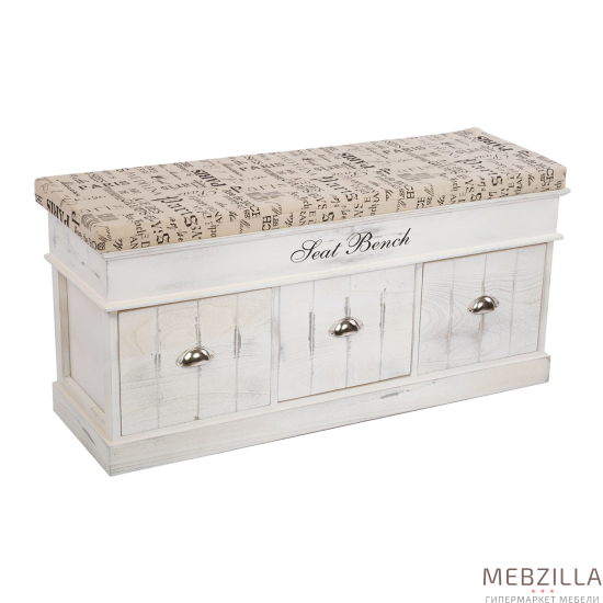 Купить скамья с тремя ящиками нх14-114а - 14 569 ₽